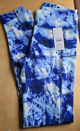Athleta Women Multicolor Active Pants L/XL