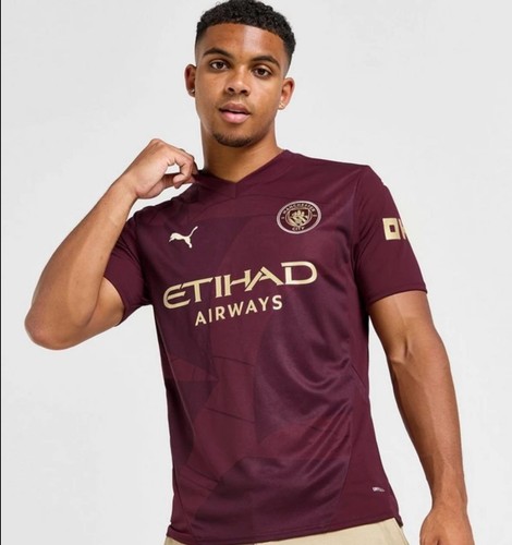 Manchester City 24/25 Full set Men's Soccer Jersey Size-M