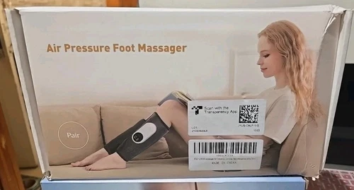 2X 3 Modes Leg Massager Cordless Calf Air Compression - photo 4