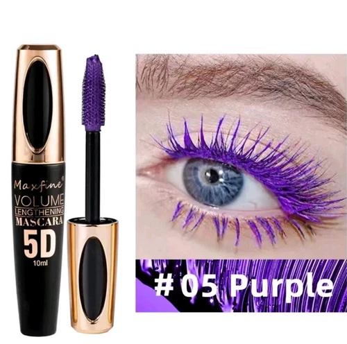 5D Silk Fiber Mascara Fuller & Voluminous Mascara Natural Waterp - photo 3