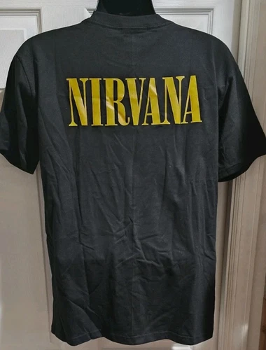 Official Nirvana Nevermind logo t-shirt, unisex size L - photo 2
