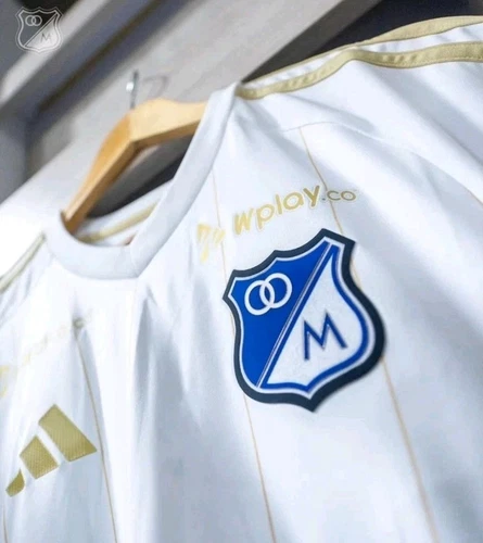 Millonarios 2025 Unisex Colombian Soccer Jersey Size L - photo 3