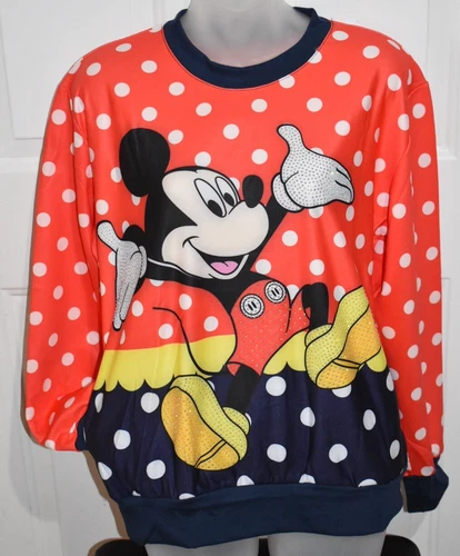 sports sweatshirt with Disney cartoons, with rhinestones for wom - photo 4