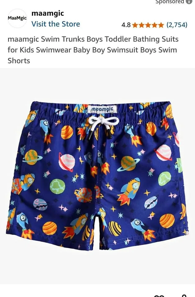 swimming trunks for boys thumbnail