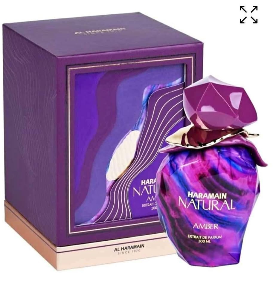 Al Haramain Natural Amber Extrait de Parfum 3.3 oz