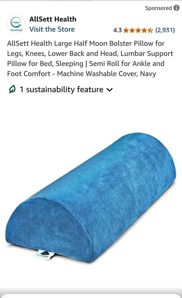 Large Half-Moon Bolster thumbnail