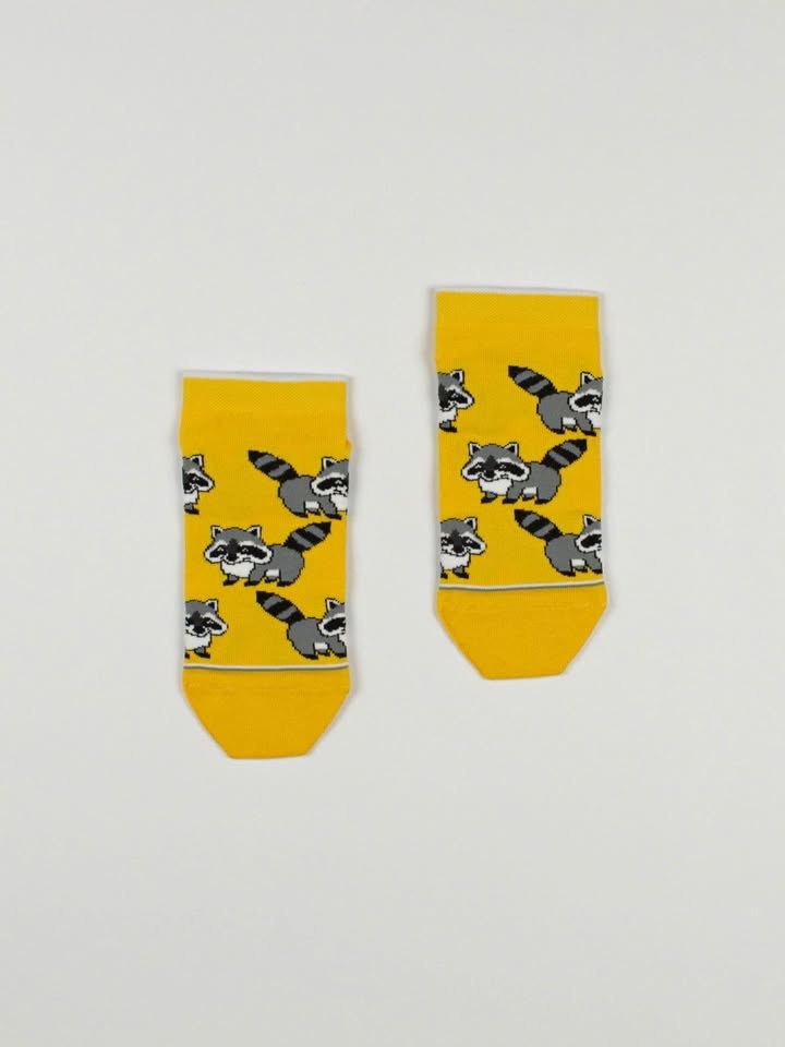 Raccoon Socks 🦝 Short Style