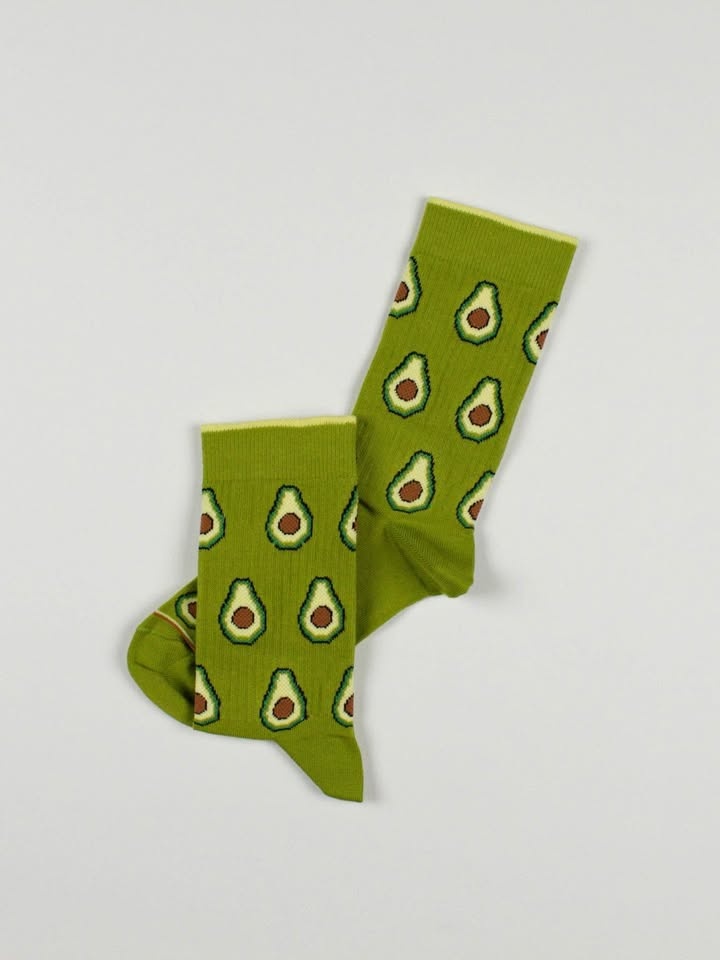 Avocado Socks 🥑 Short & Long Styles