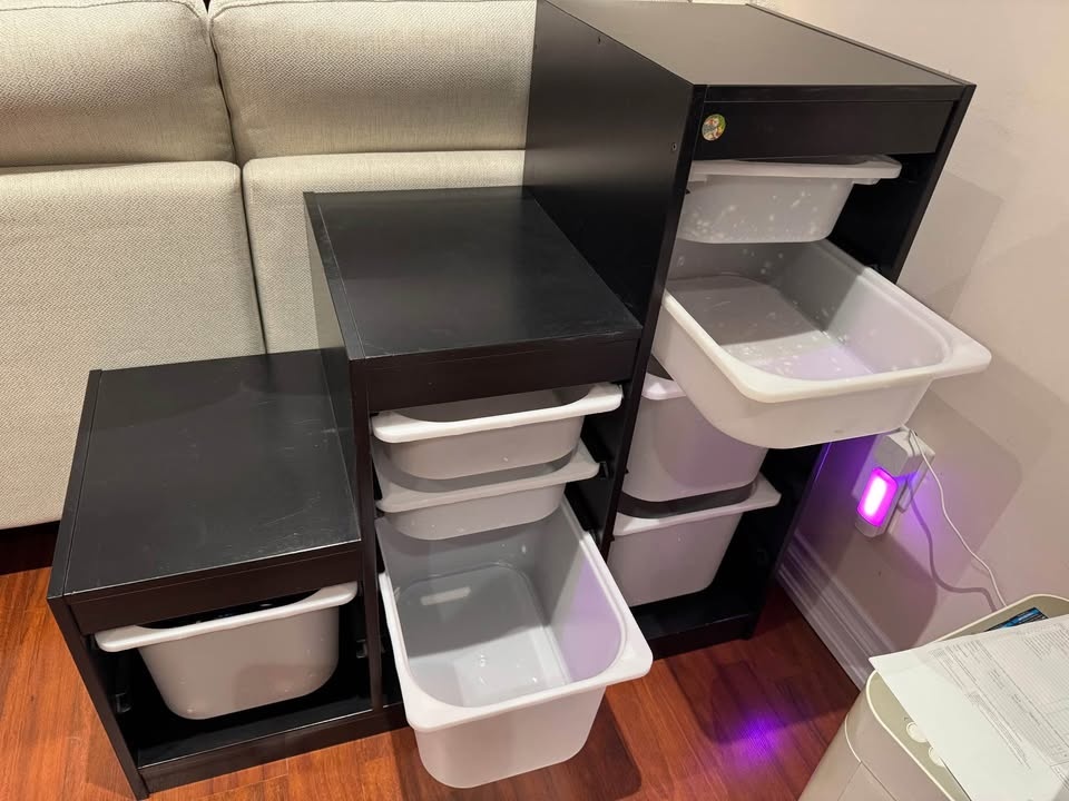 Ikea TROFAST Shelving Unit + Bins - photo 2