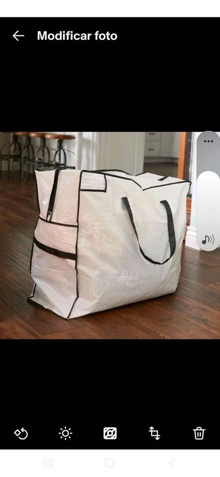 Large Storage Bags Polyethylene White & Black 20X20X12 Lot of 10 - photo 3