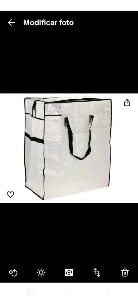 Large Storage Bags Polyethylene White & Black 20X20X12 Lot of 10 - photo 4