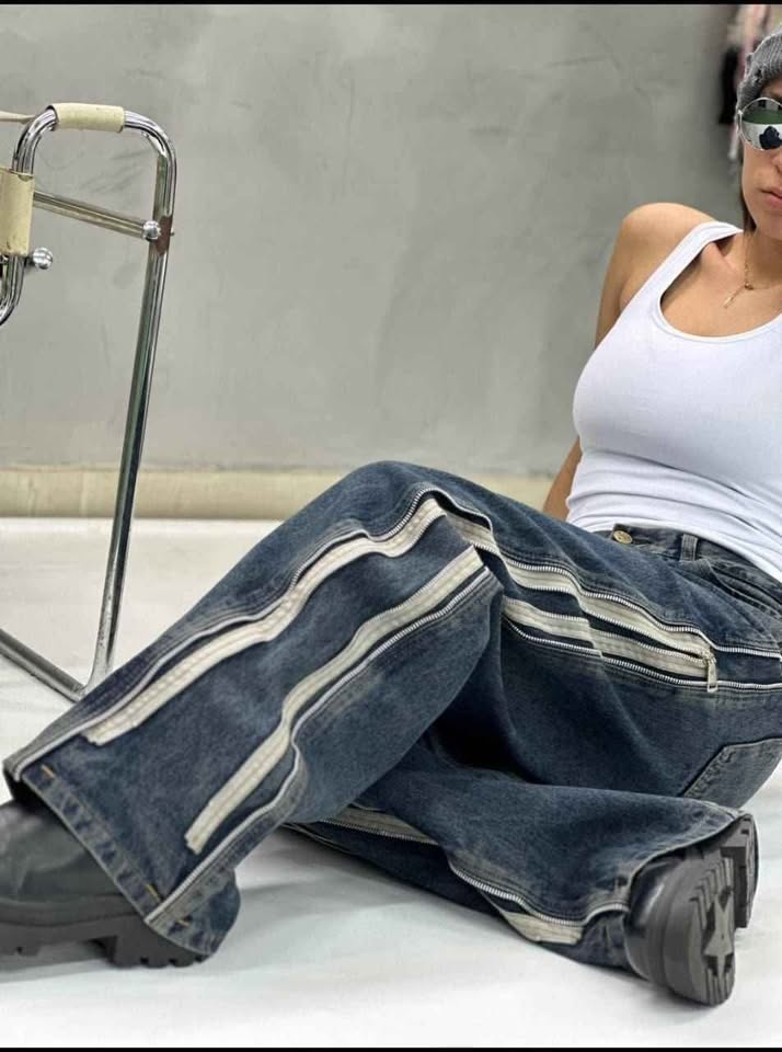 Colombian Ismo brand men's and women's pants with side zippers, - photo 2
