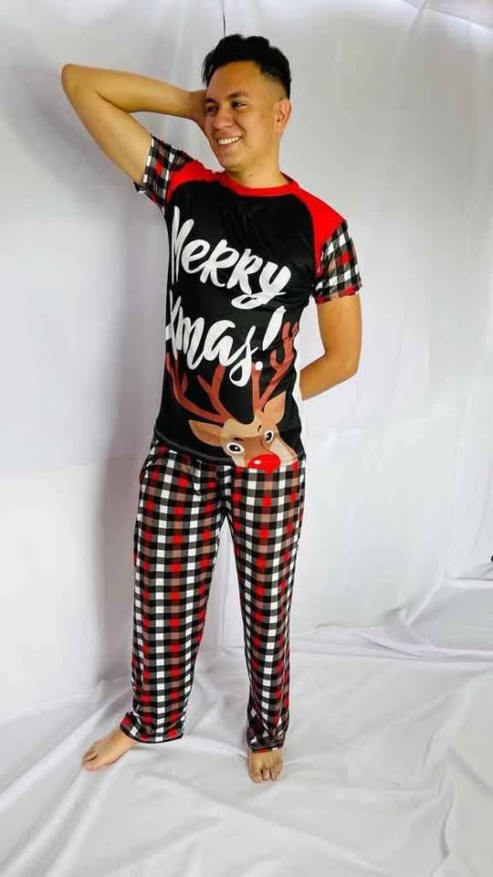 Colombian peach skin Christmas pajamas for men and women, sizes - photo 2