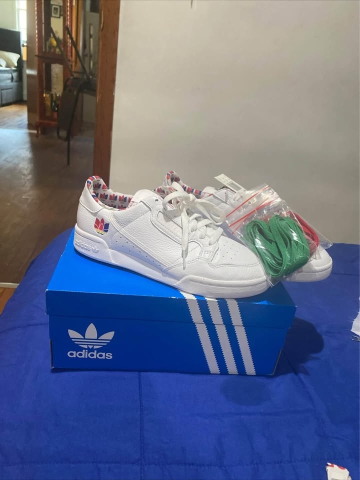 adidas Continental 80 'Colorful Trefoil' FY2837 - photo 2