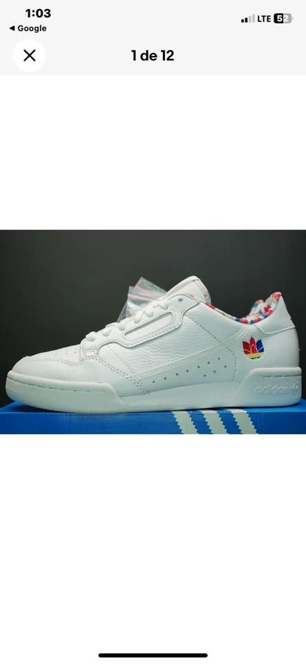 adidas Continental 80 'Colorful Trefoil' FY2837 - photo 4
