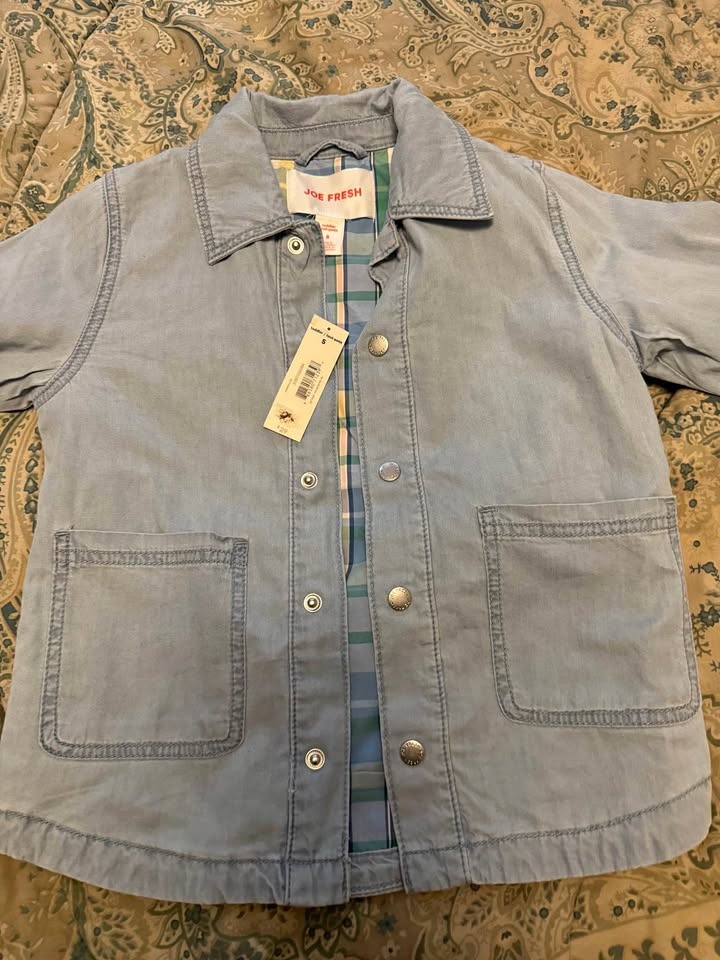 Brand New Joe Fresh Jean Jacket Size 5 $10.00
