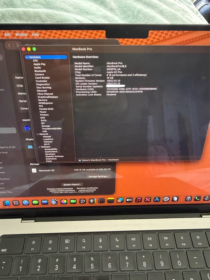MacBook Pro 2021, M1 Pro, 14inch, 16GB Memory 512GB Storage, Mod - photo 3