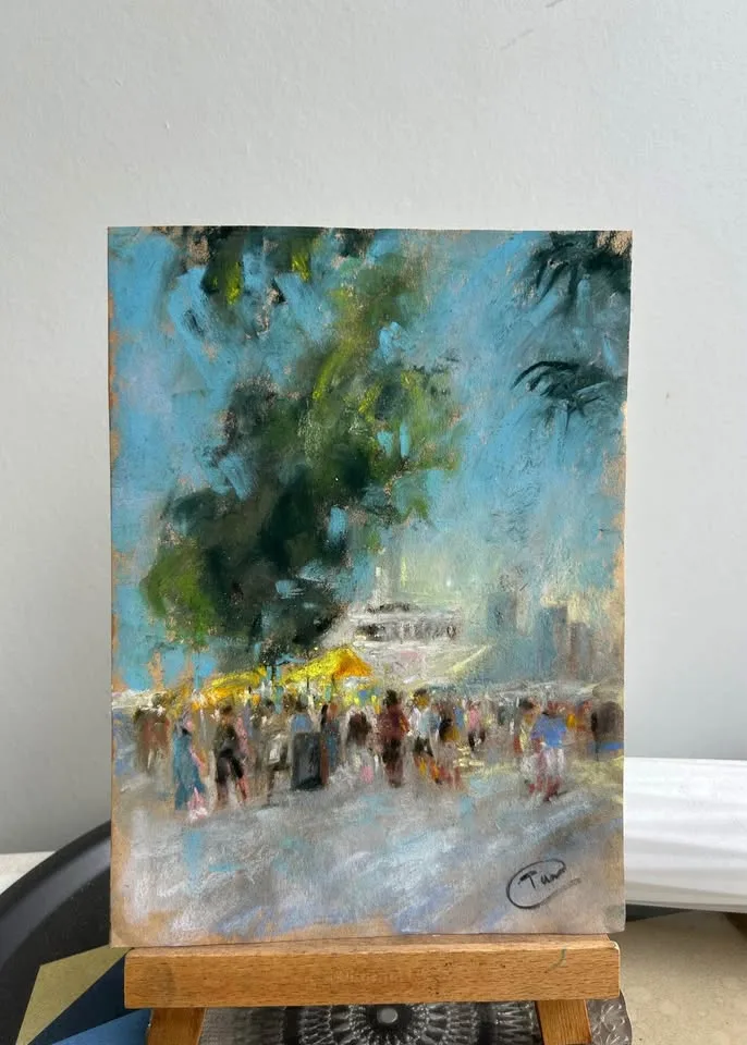 Lonsdale Original Pastel Painting image indicator(2)