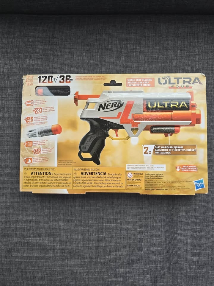 Nerf Ultra Four Dart Blaster toy - 4 Nerf Ultra Darts - photo 2