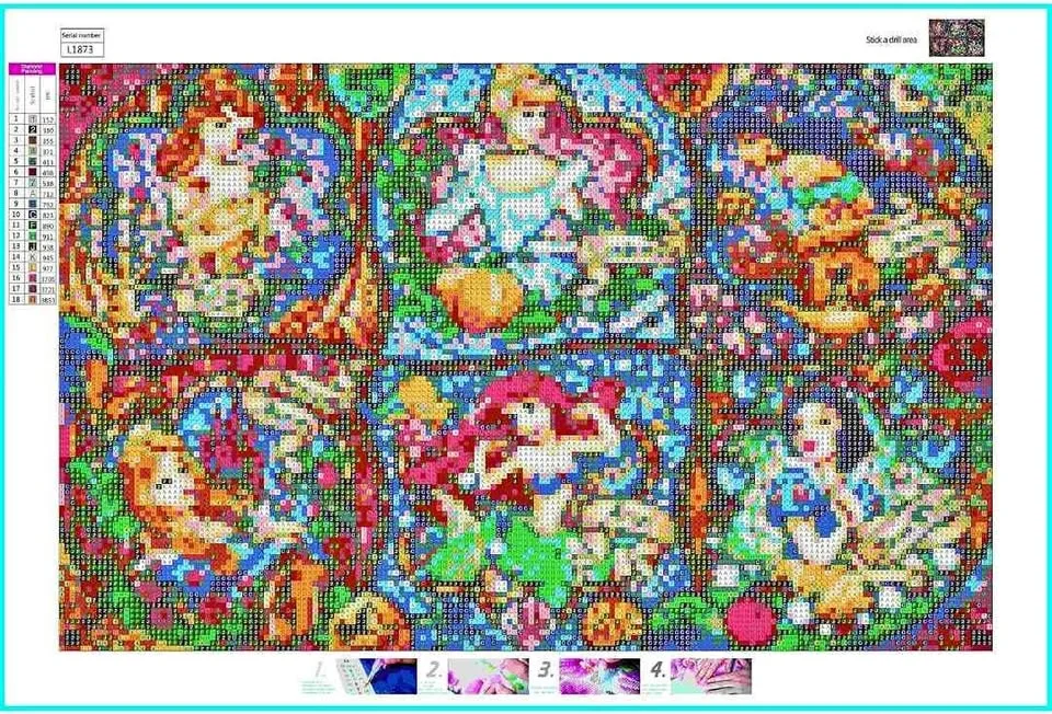 Diamond Painting big size thumbnail