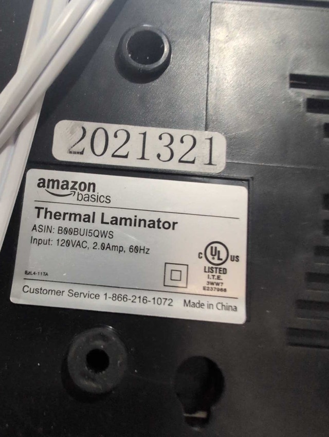 Amazon essentials laminator - photo 2