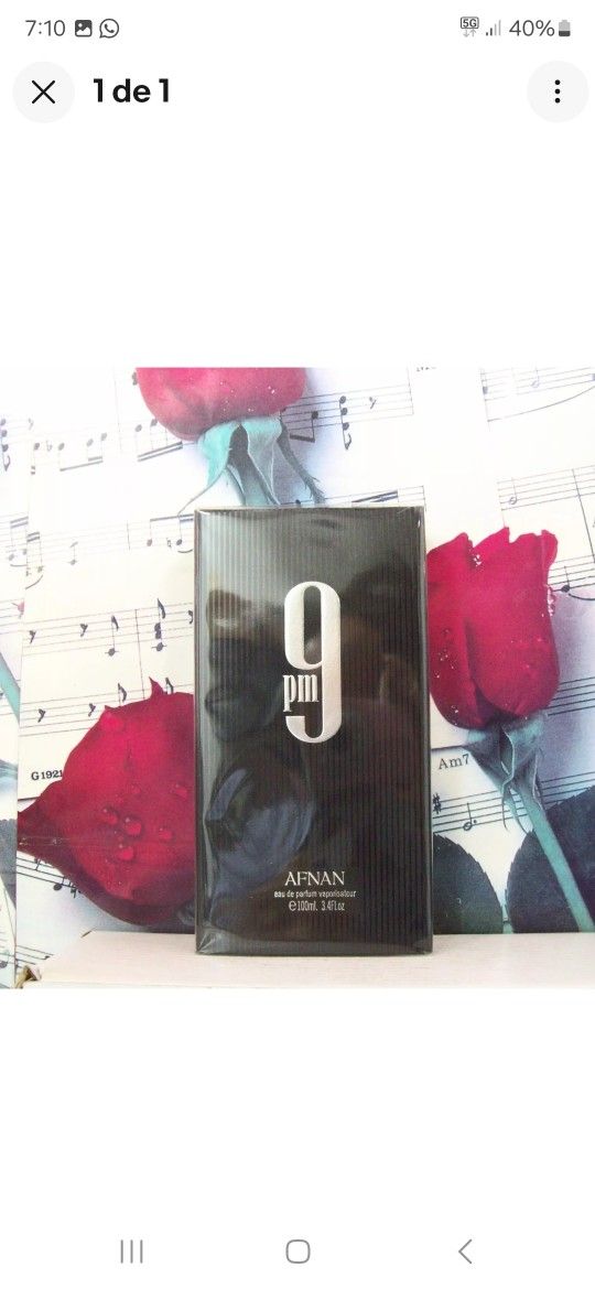 9PM Eau De Parfum 100ml 3.4Fl.oz Hombre