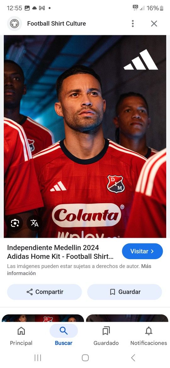 Deportivo Independiente Medellin Colombian soccer jersey, unisex - photo 3