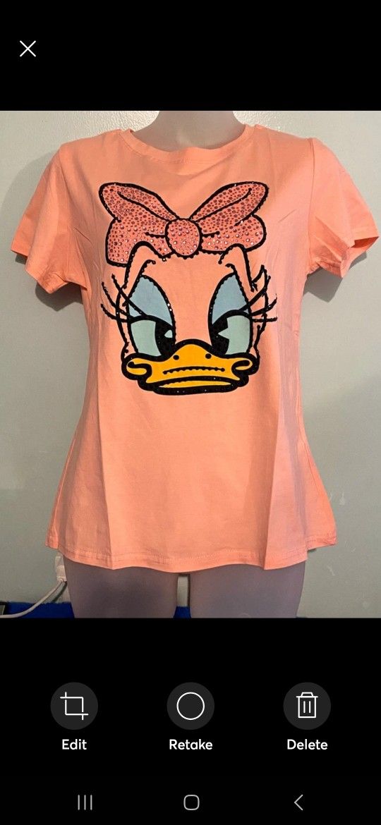 paw t-shirt with rhinestones - photo 3