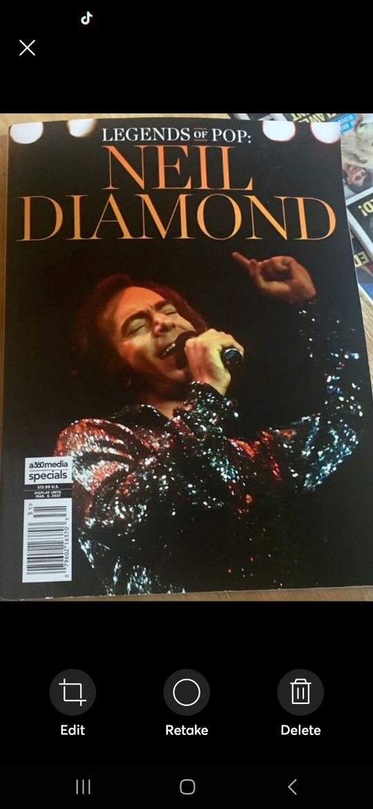 Magazine Legend of pop Nell Diamond