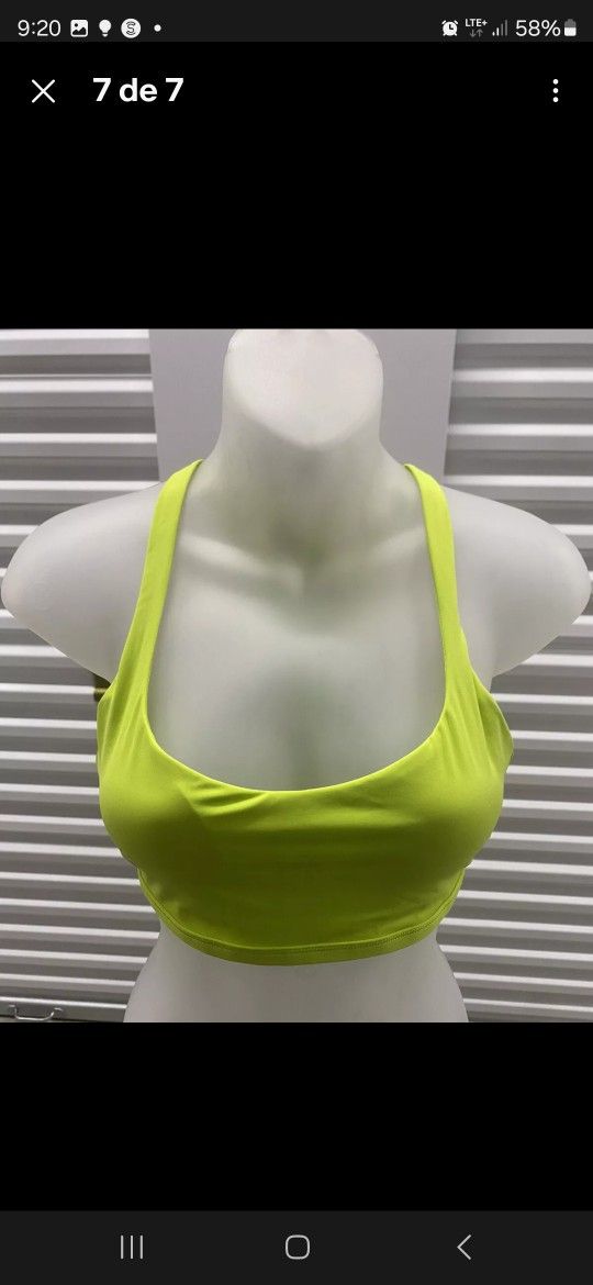 Sports Bra CRZ Yoga women’s Strappy Racerback Padded Size XL - photo 4