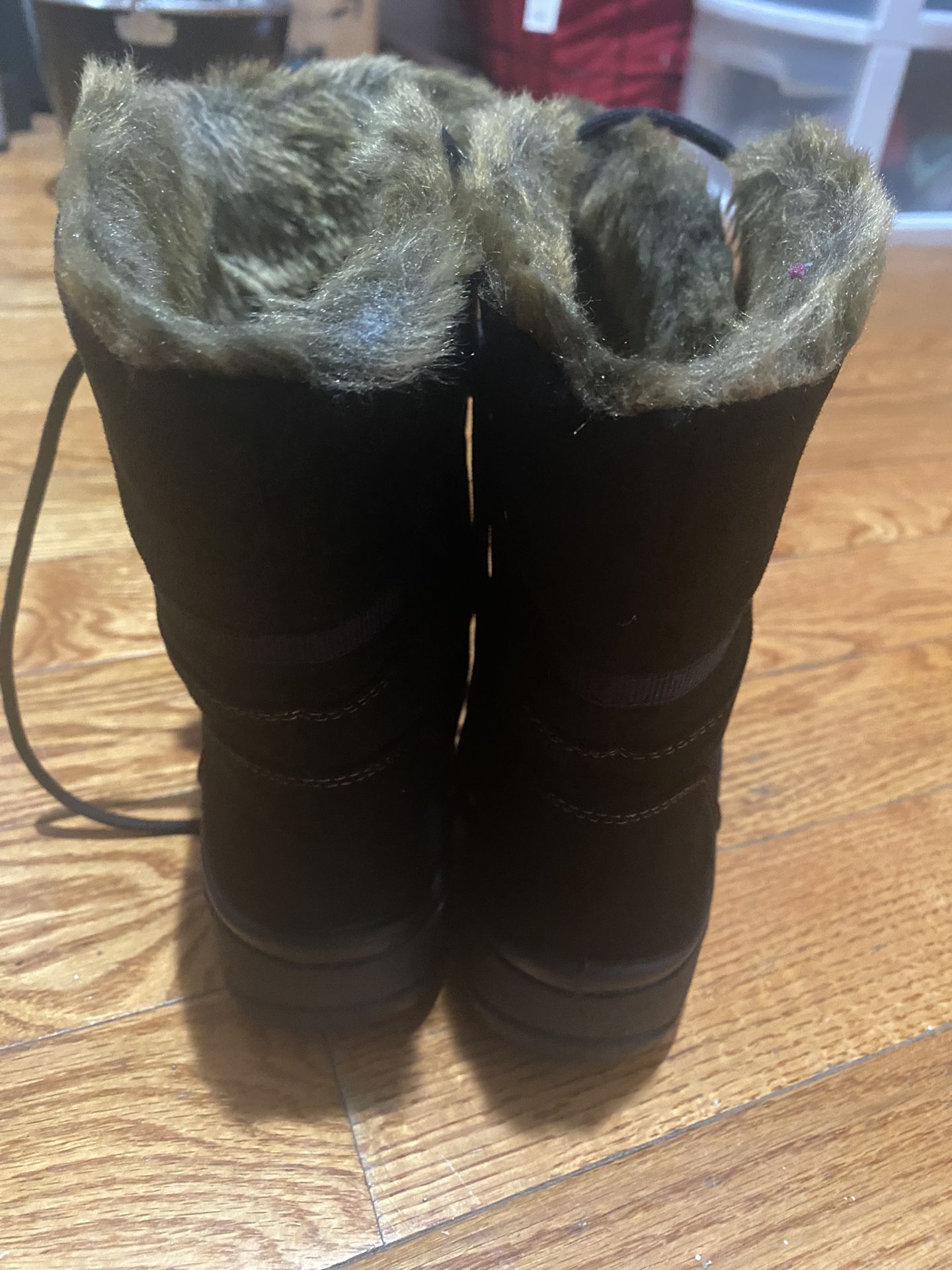 Ara Gore Tex Black Faux Suede Boots UK 6 - photo 2