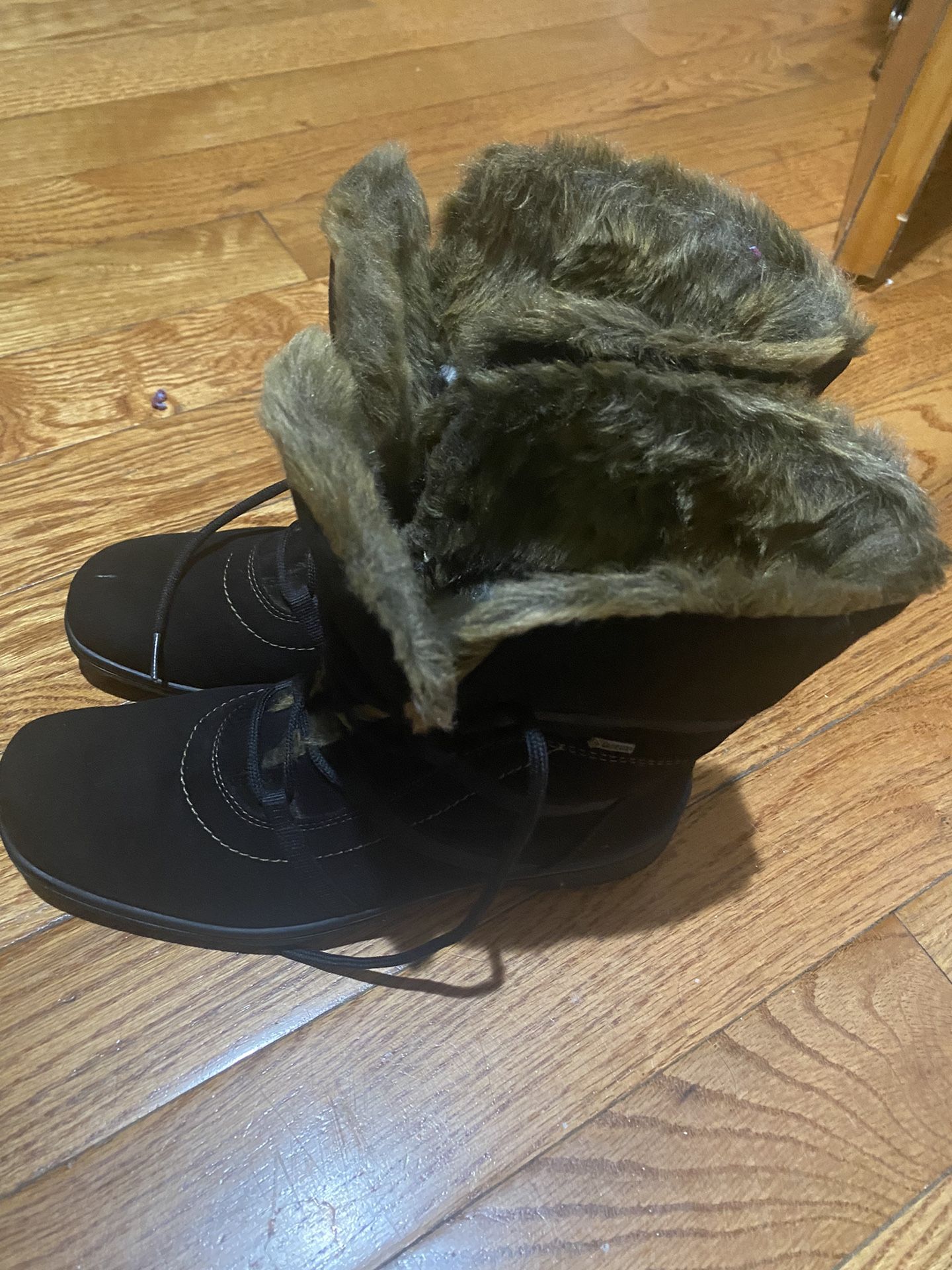 Ara Gore Tex Black Faux Suede Boots UK 6 - photo 5