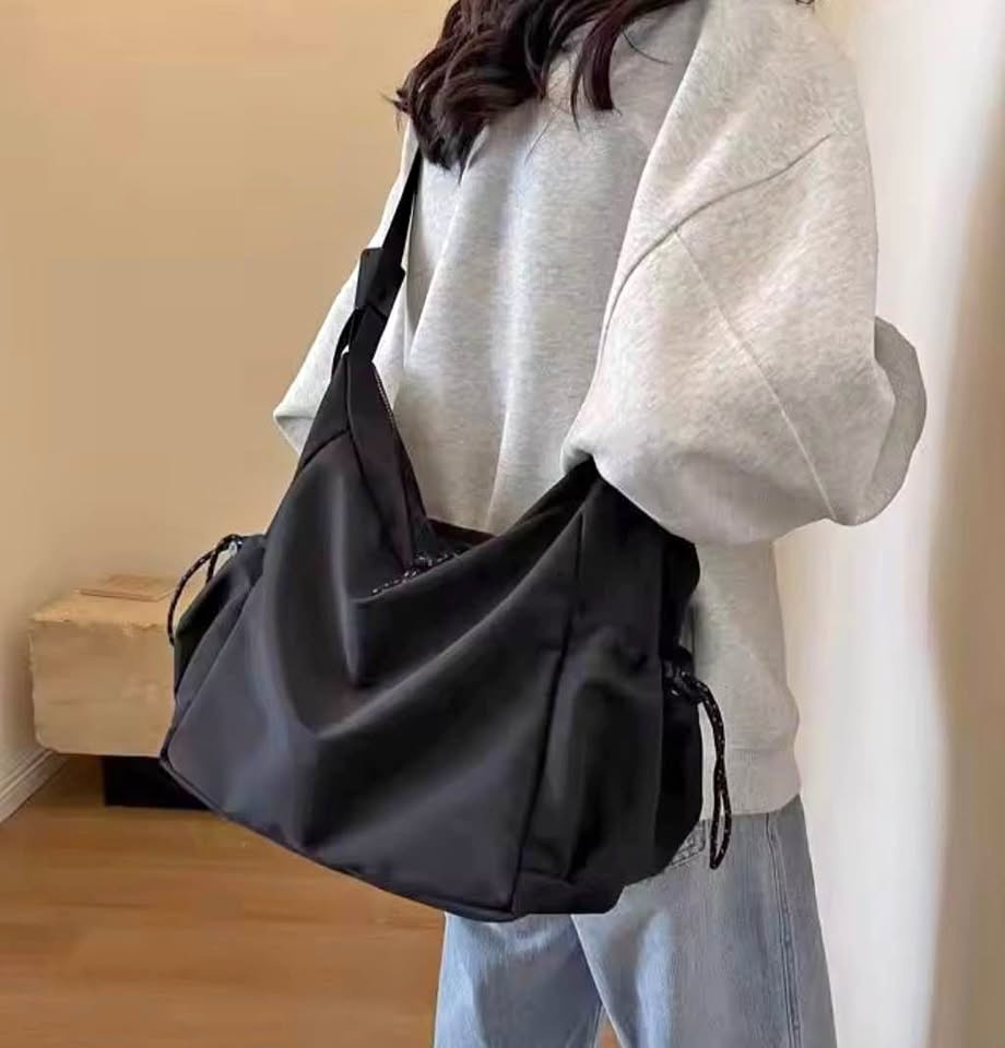 Black crossbody bag