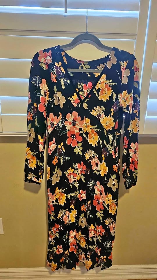Zara floral dress