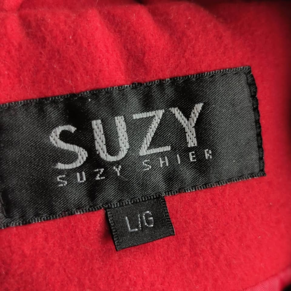 Women's Red Suzy Shier Peacoat (Size L) - photo 5