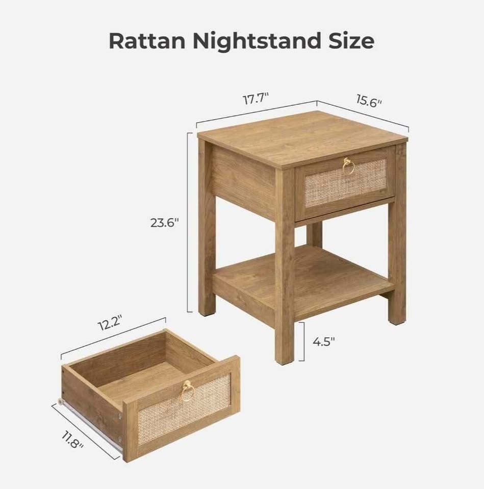 Pair (2) of Sicotas End Tables/Nightstands - photo 2