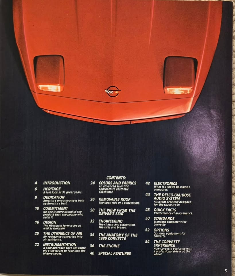 Vintage Corvette Brochure & Magazine collection - photo 3