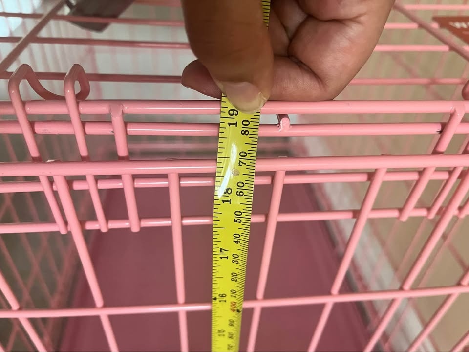 Dog crate - pink, small - photo 4