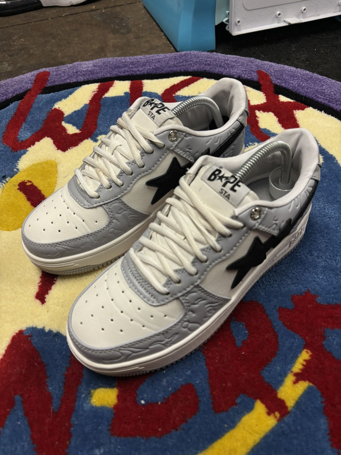 A Bathing Ape Bape Sta Low Grey Black - photo 2