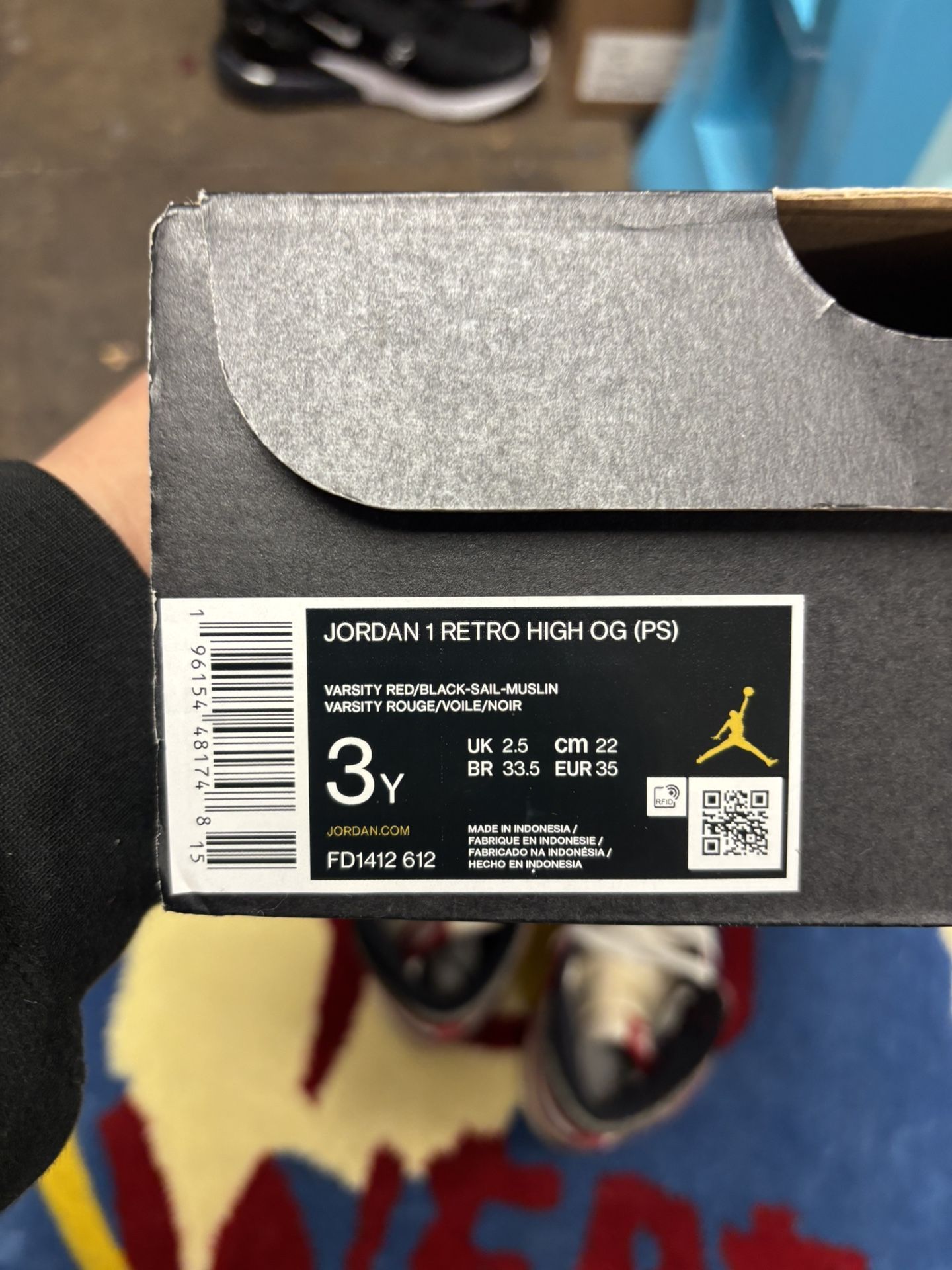 Air Jordan 1 Lost And Found PS - photo 5