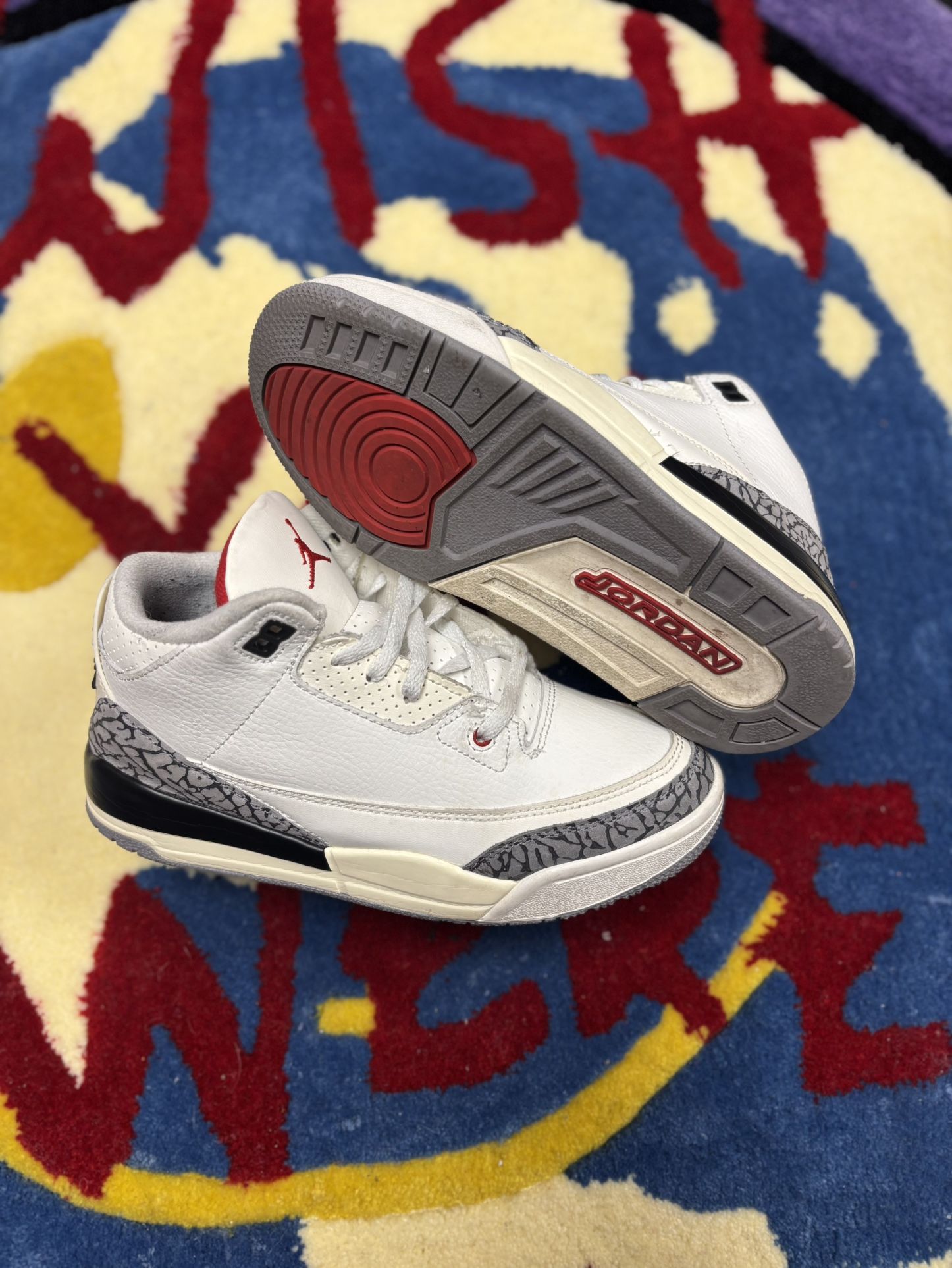 Air Jordan 3 White Cement PS