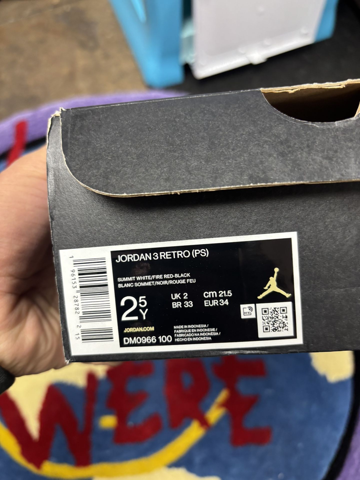 Air Jordan 3 White Cement PS - photo 5