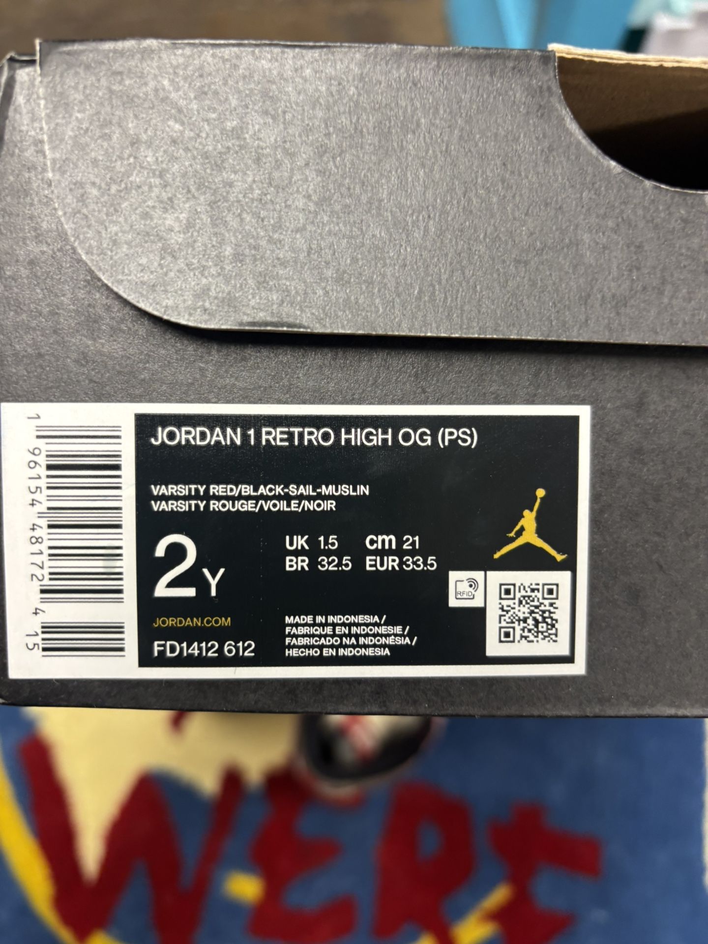 Air Jordan 1 Lost And Found PS - photo 5