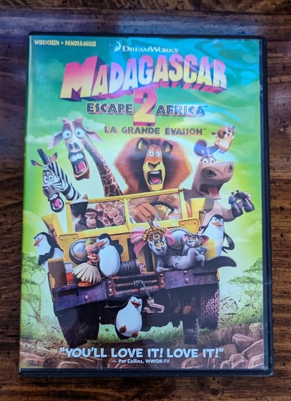 Madagascar: Escape 2 Africa DVD