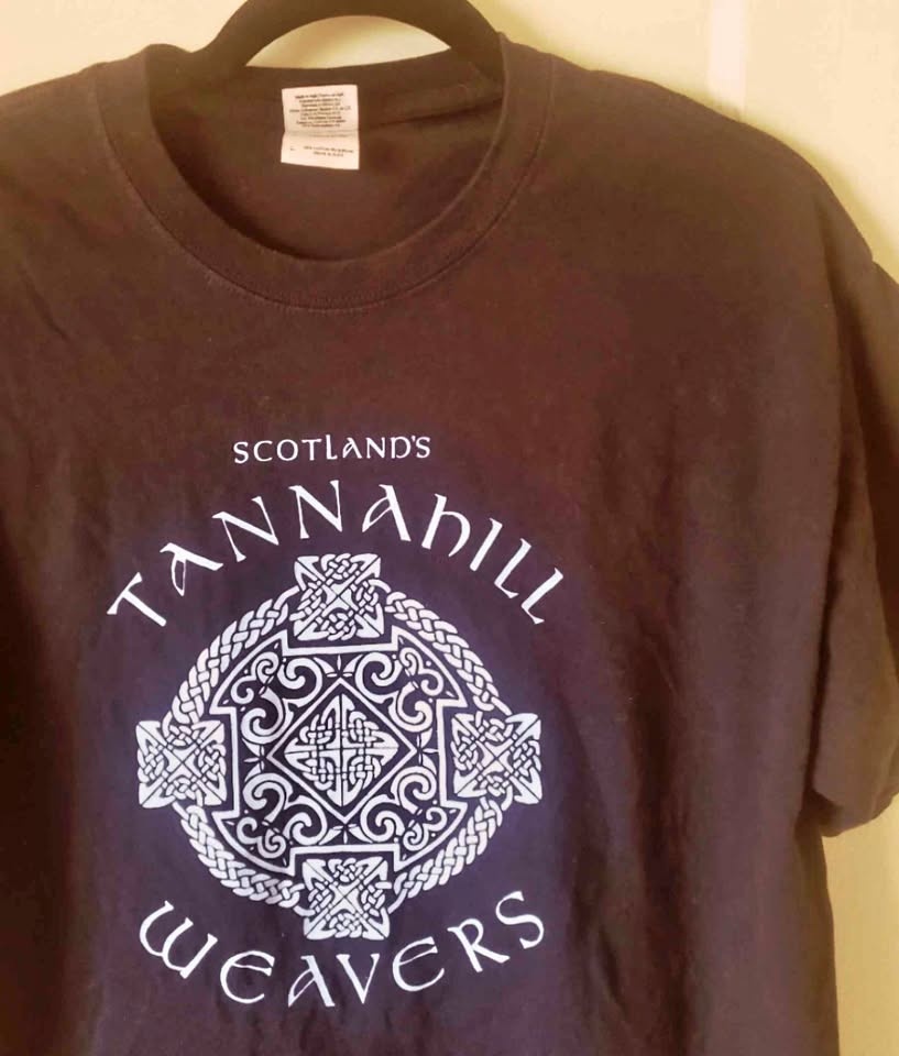 Tannahill Weavers Scotland mens tee shirt tshirt