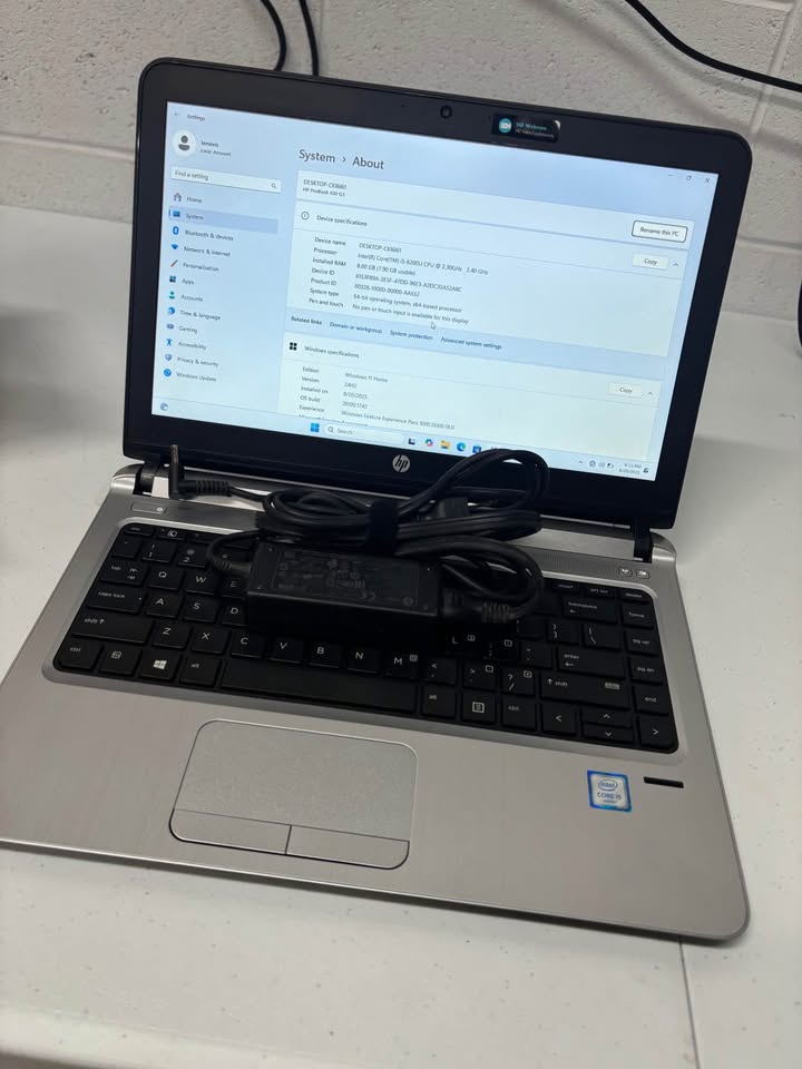 Business Grade HP Laptop • Intel i5 • 8GB RAM/256GB SSD - photo 2