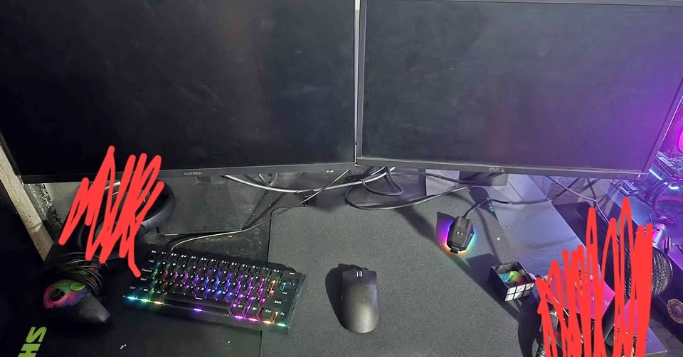 Entire Gaming Setup - Custom Built