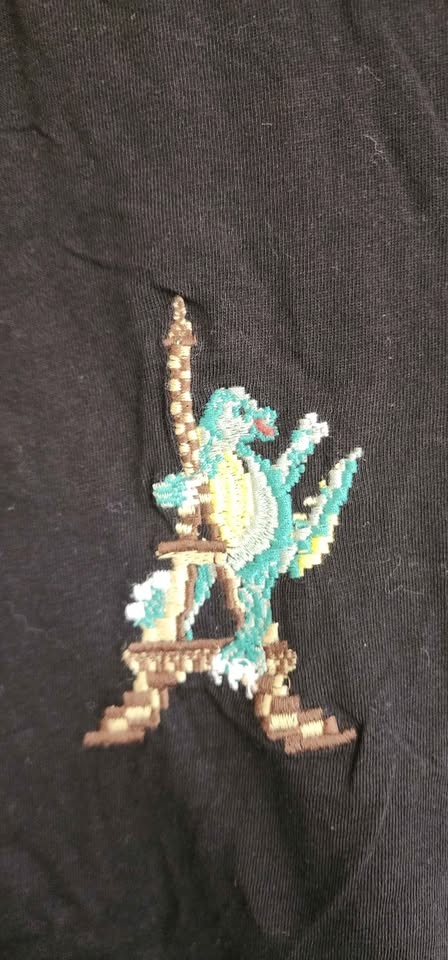 French Connection godzilla & eiffel tower t-shirt - photo 3