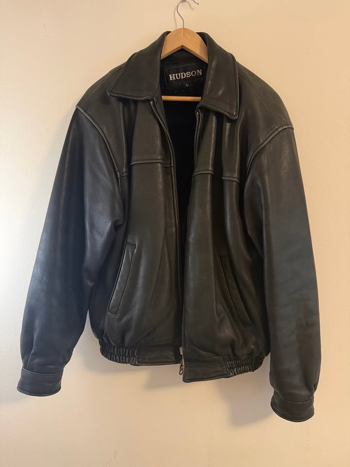 Vintage Hudson Real Leather Jacket