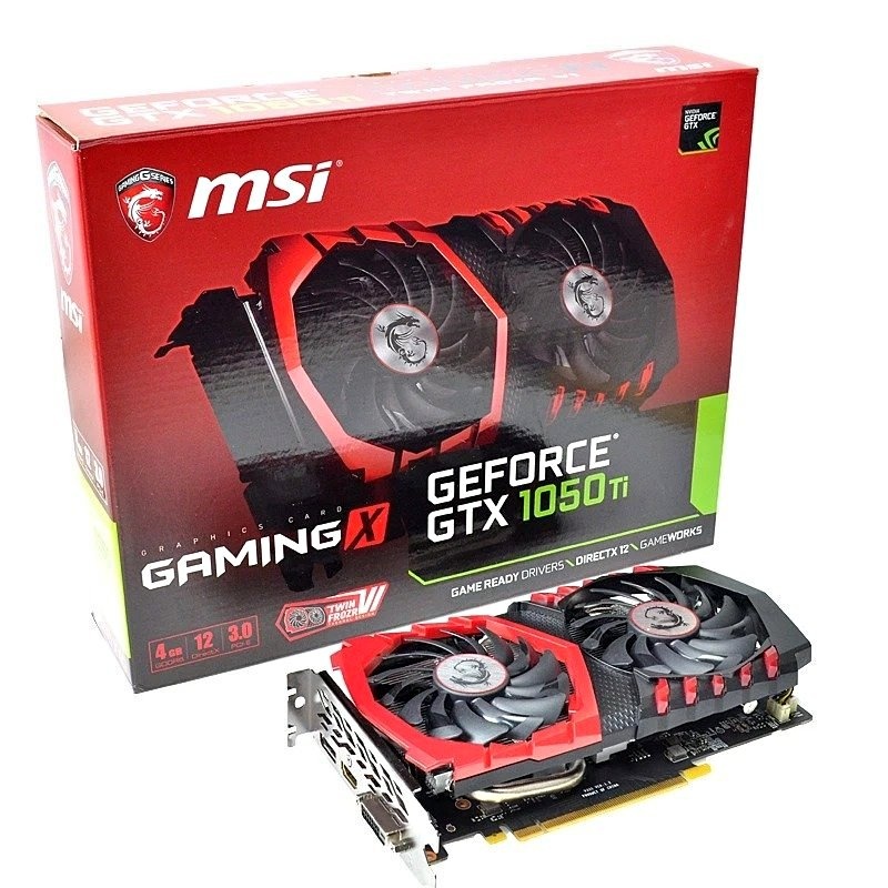 MSI GeForce GTX 1050 Ti Gaming 4G